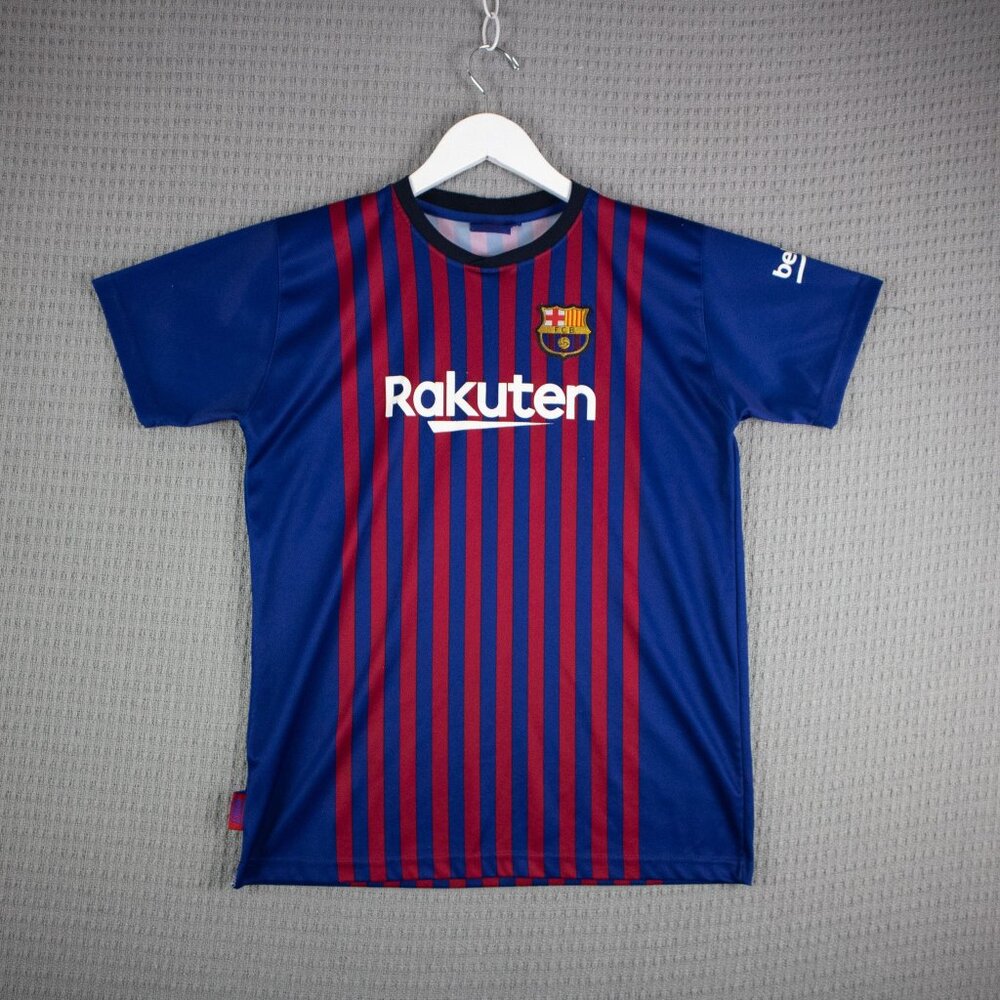 FC Barcelona #10 Messi Home Jersey Fun shop version Youth